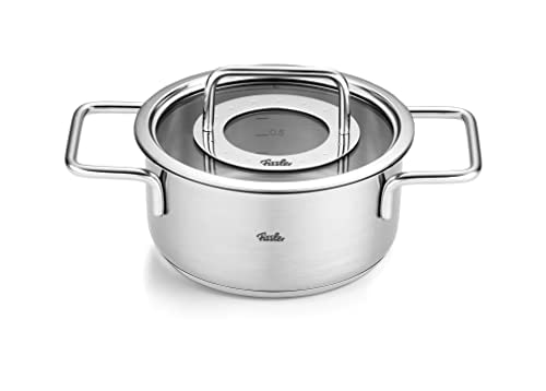 Fissler Topf-Set »Fissler Pure Collection« Set, Kochtopf 16/20/24 + Bratentopf 20cm, 4 Stk. tlg. Edelstahl 18/10