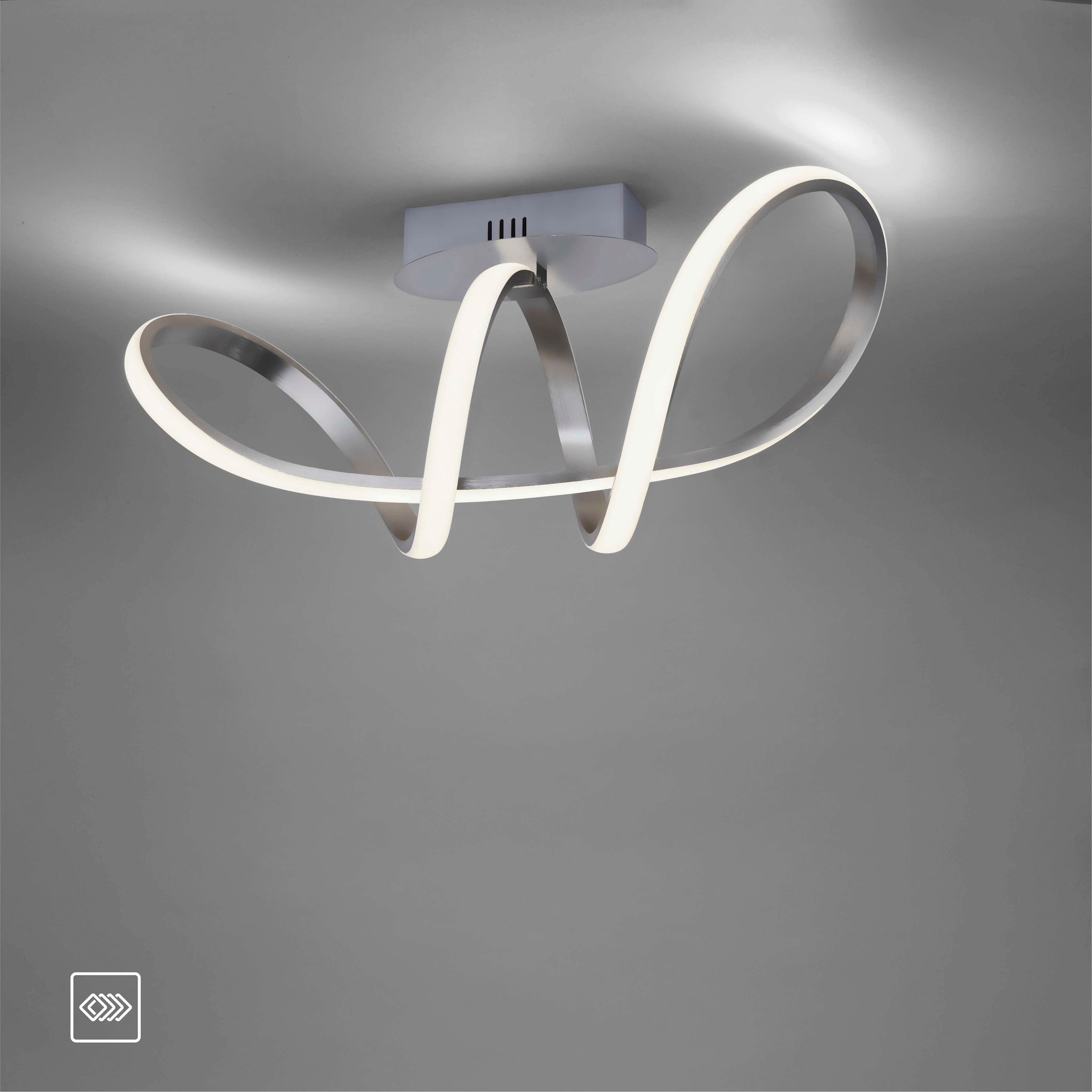 JUST LIGHT Deckenleuchte "MARIA" LED-Board 1 Stk. Warmweiß LED, dimmbar, Switchmo
