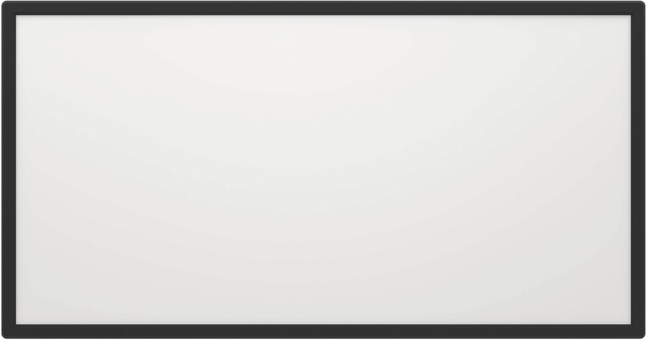 EGLO Deckenleuchte »Rovito Deckenlampe, Deckenbeluchtung, Badlampe Decke, Kunststoff, IP44« LED-Modul 1 Stk. Kaltweiß | Neutralweiß | Warmweiß Wand-/Deckenleuchte - L57 x B30 x H3 cm - schwarz - 17,2W inkl.