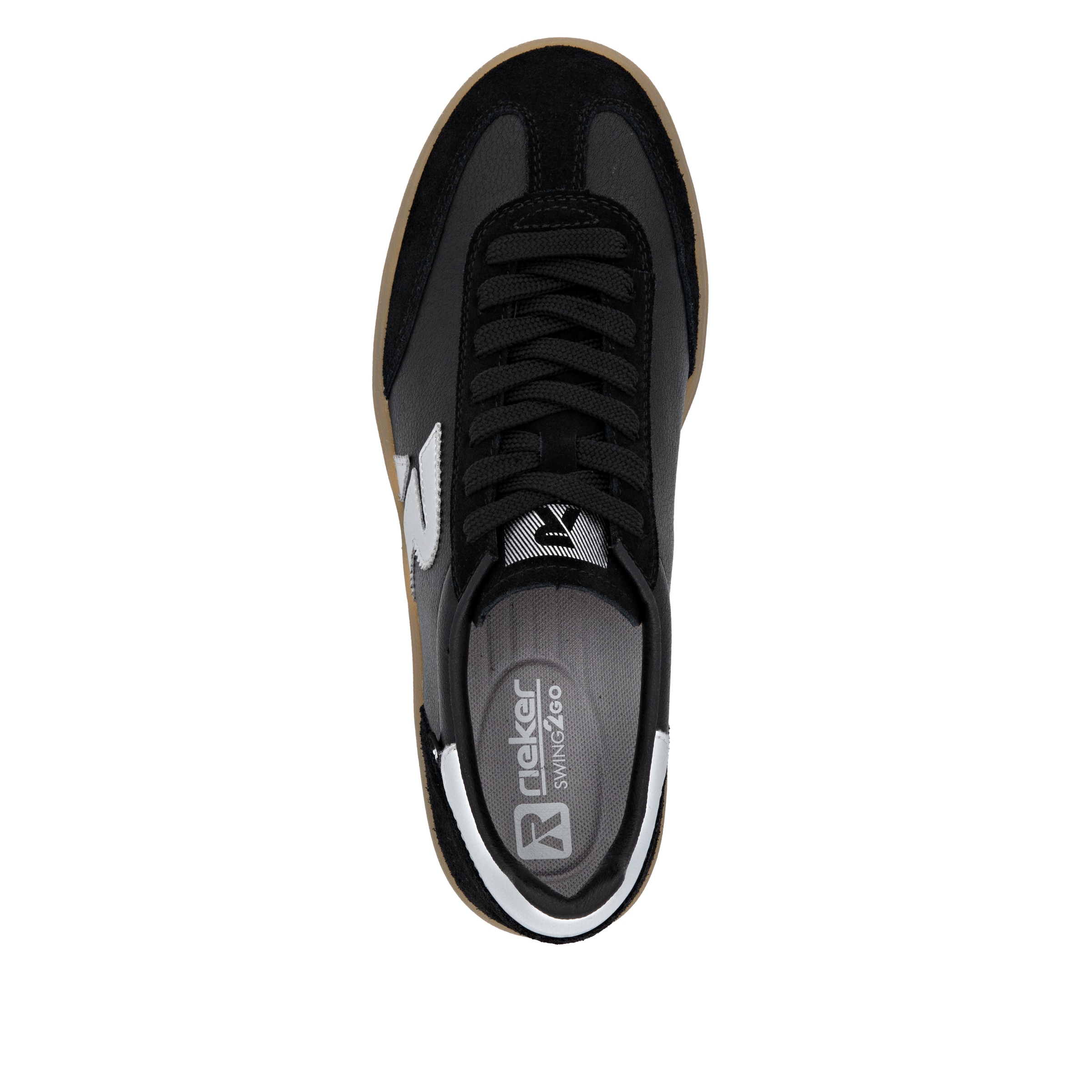 Rieker Plateausneaker »Swing2GO«  Retro-Sneaker, Schnürschuh, Halbschuh mit trendiger Plateausohle