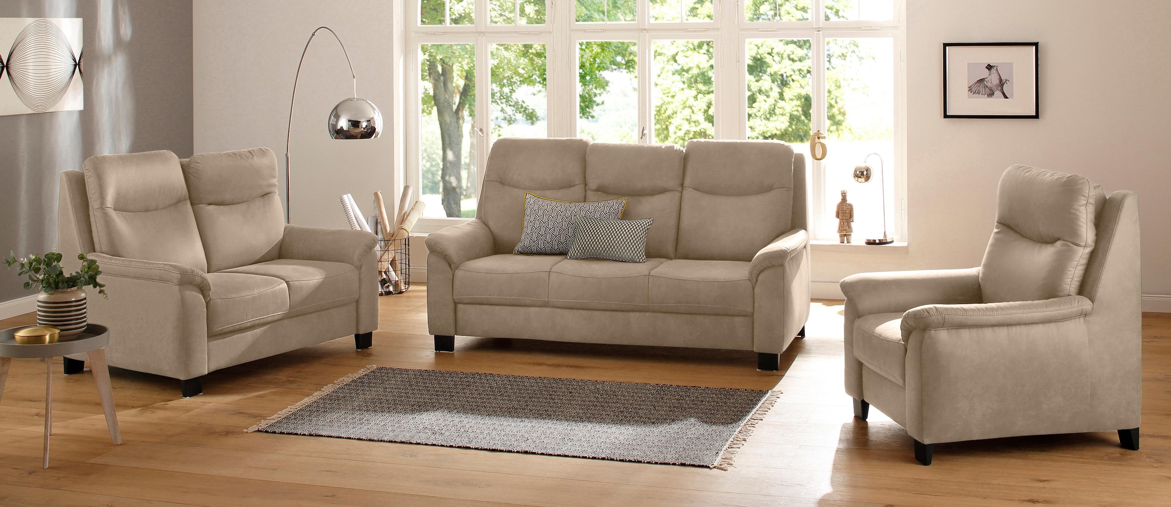 Home affaire Sessel »Boccaccio«, mit Federkern, incl. Kopfteilverstellung