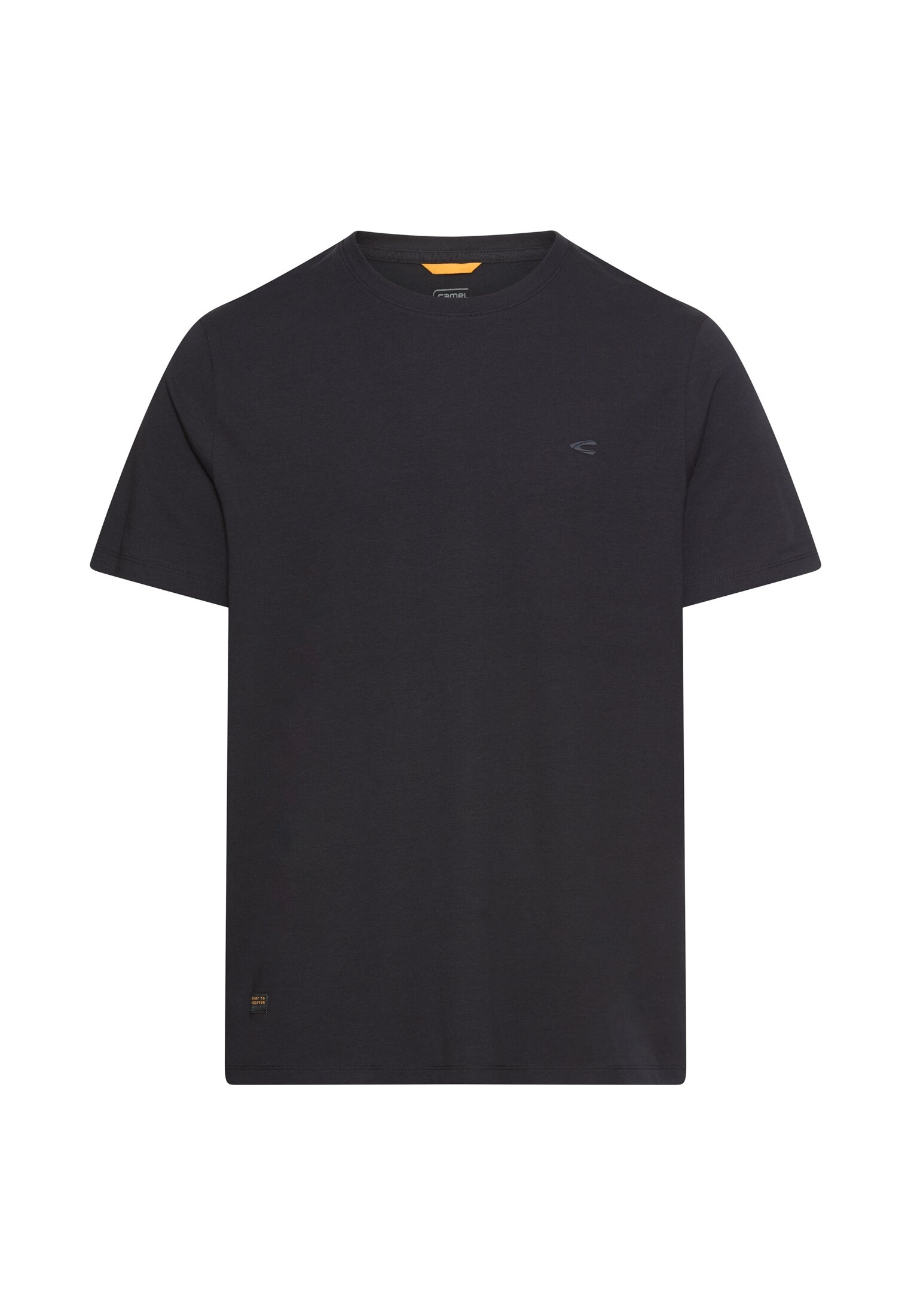 camel active T-Shirt mit Logo-Stickerei