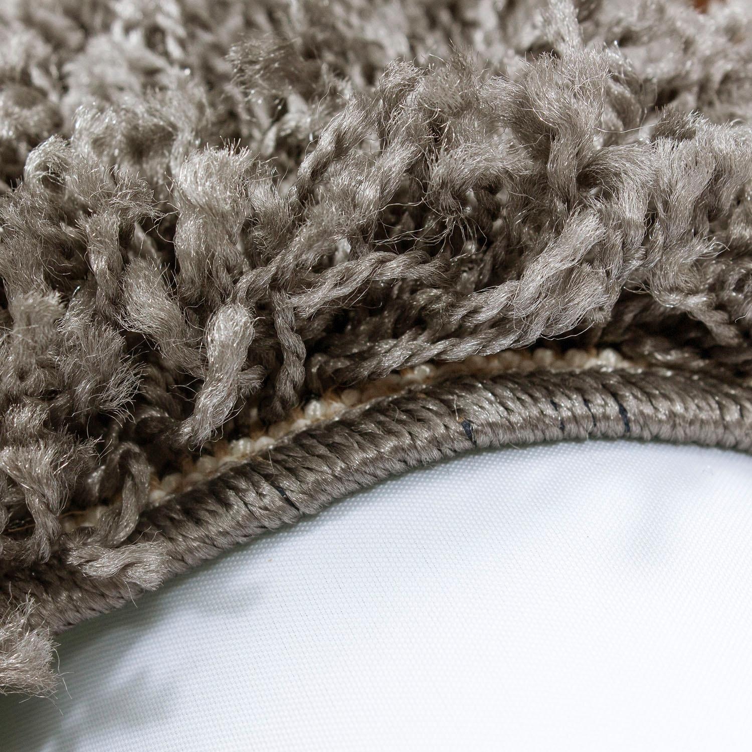 Ayyildiz Teppiche Hochflor-Teppich »Life Shaggy 1500«, rund, 30 mm Höhe, auch in rechteckig, Wohnzimmer, Langflor, große Farbauswahl