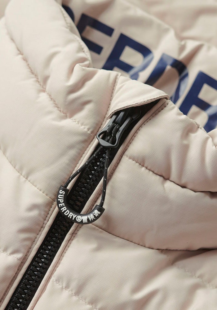Superdry Steppjacke »FUJI PRINT PADDED JACKET«, ohne Kapuze