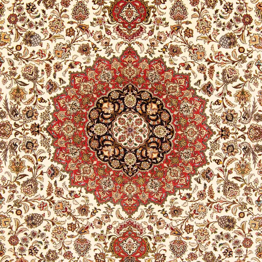 morgenland Orientteppich »Perser - Täbriz - Royal - 394 x 305 cm - rot«, rechteckig