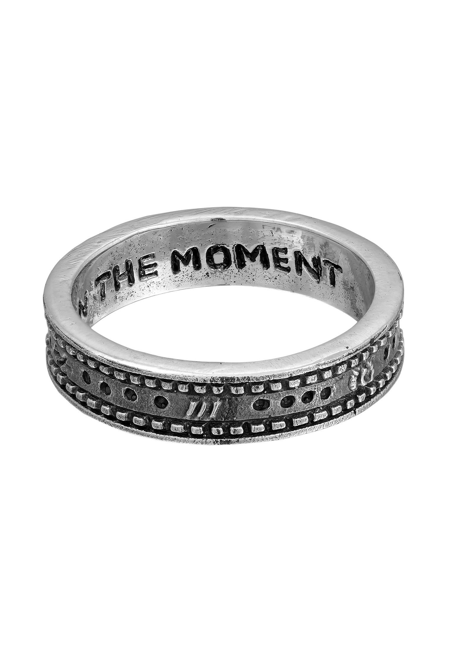 HAZE & GLORY Silberring »Ring Bandring - Universe 925 Silber«