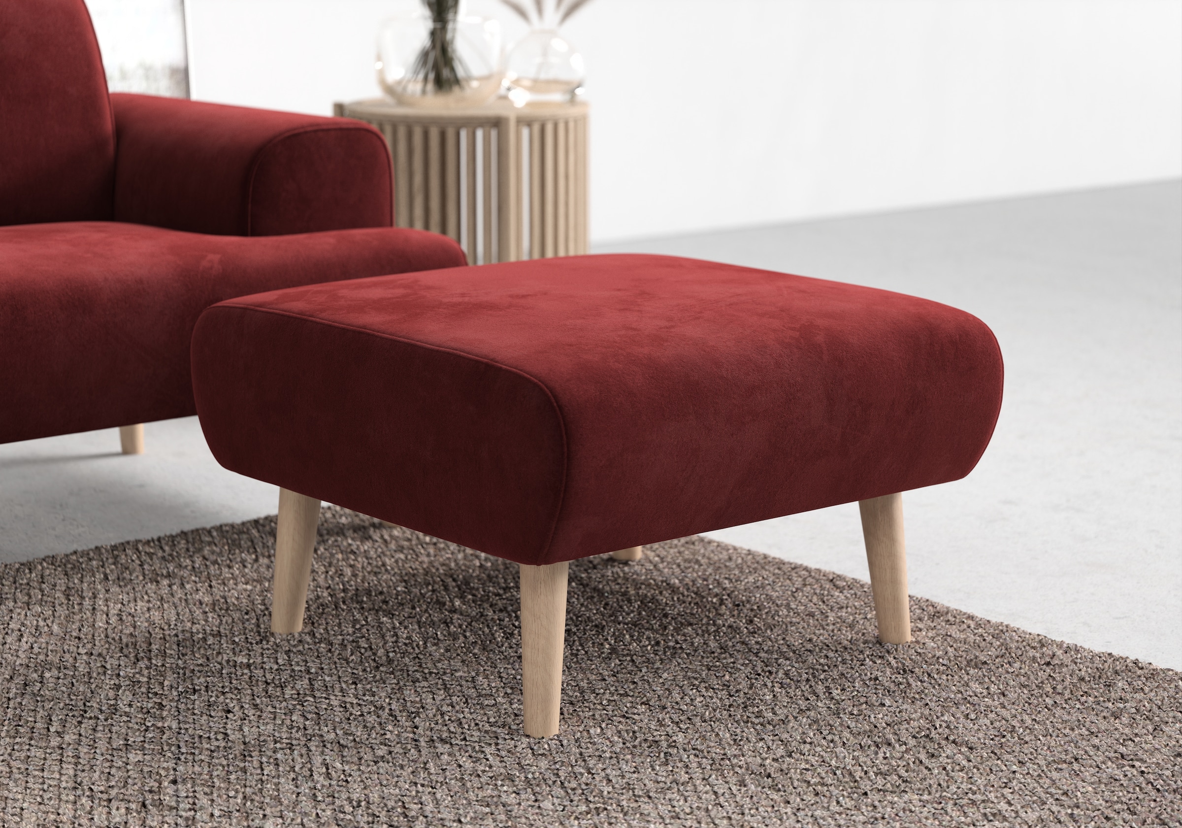 Home affaire Polsterhocker »Swift« passend zur Serie "Swift", B/T/H: 75/68/44 cm