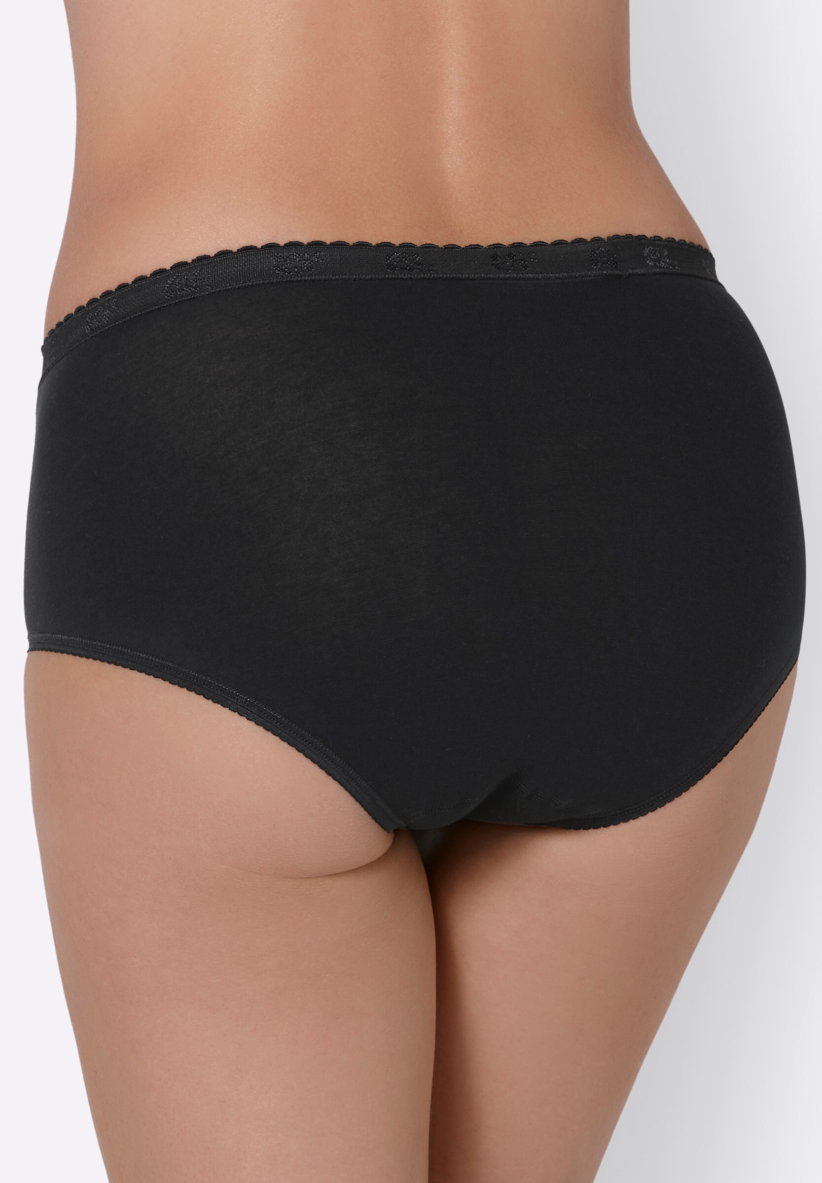 sloggi Taillenslip »Taillenslip Taillenslip mit Ziergummibund 4 Stück« 4 Stk.