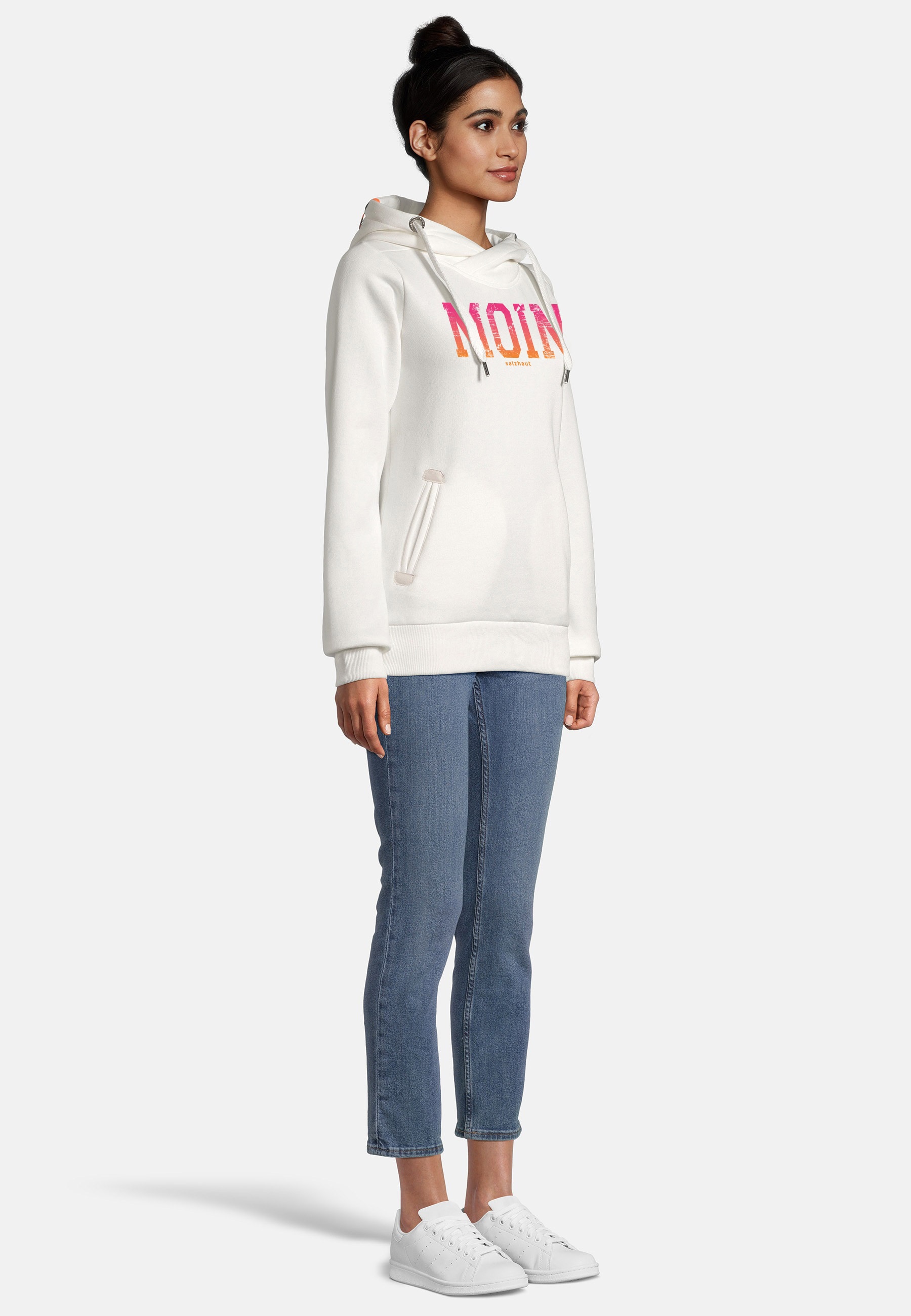 salzhaut Kapuzenpullover »Hoodie SÜNN -  MOIN FARBVERLAUF«