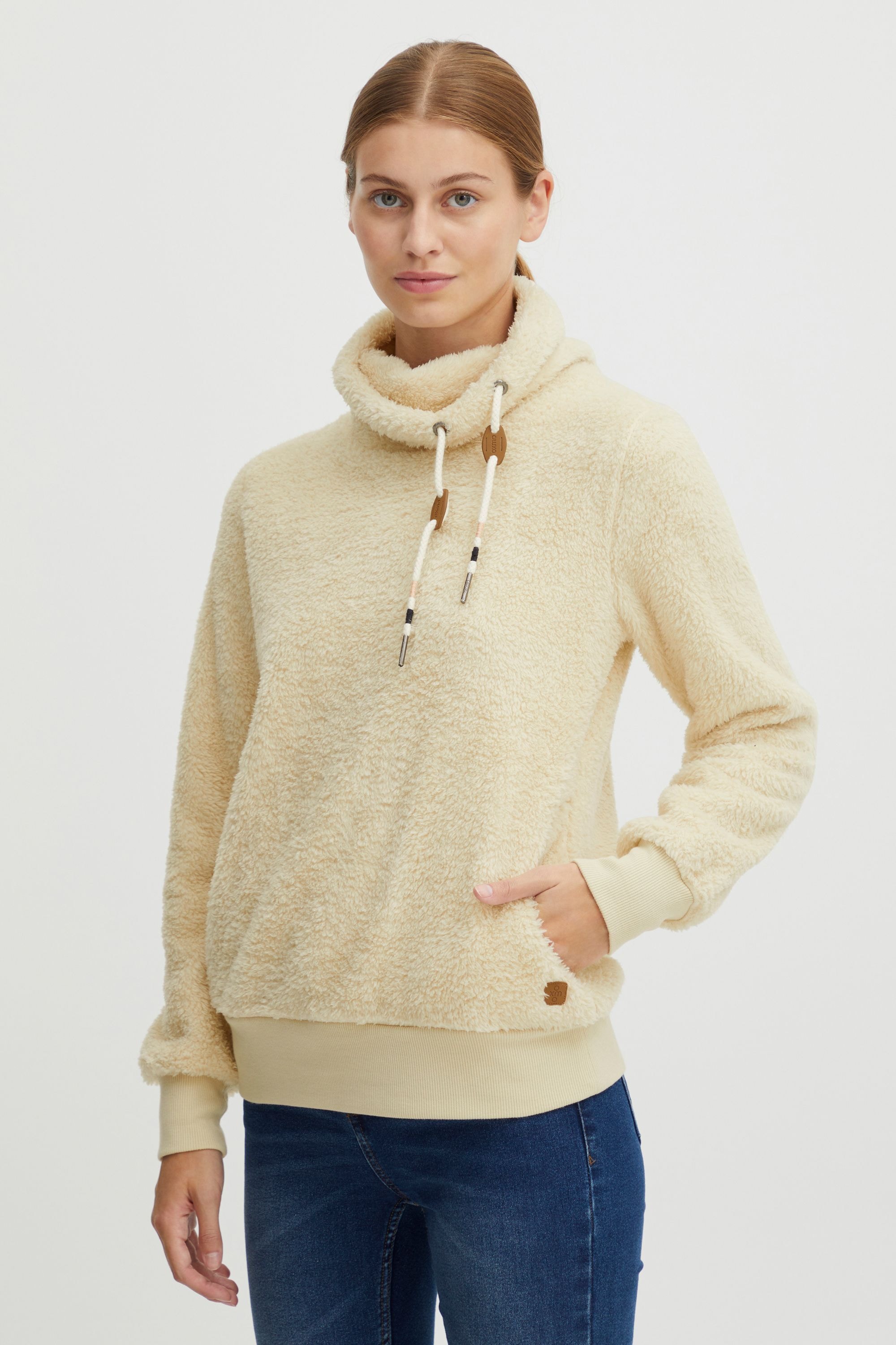 OXMO Trainingspullover »Fleecepullover OXAnnika«