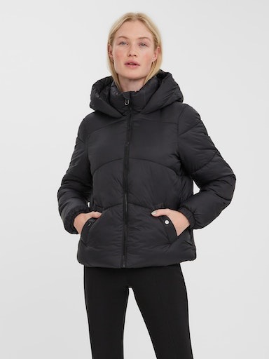 Steppjacke »VMUPPSALA SHORT JACKET«, mit Kapuze