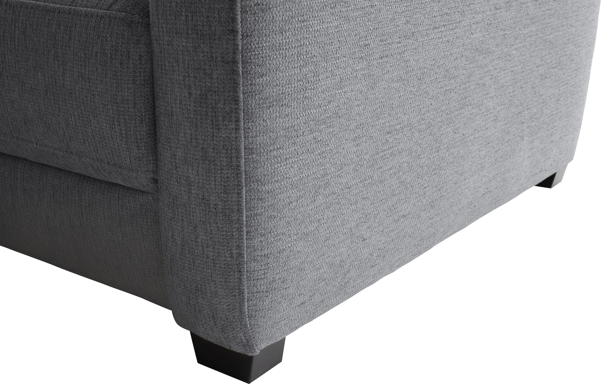 Mr. Couch Ecksofa »Pierre, L-Form mit BoxSpring« Mit Boxpring-Taschenfederkern