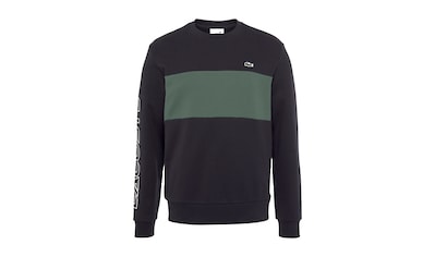 Lacoste Sweatshirt »SWEATSHIRT«, mit modischem Logoschriftzug auf dem Ärmel  online kaufen bei OTTO