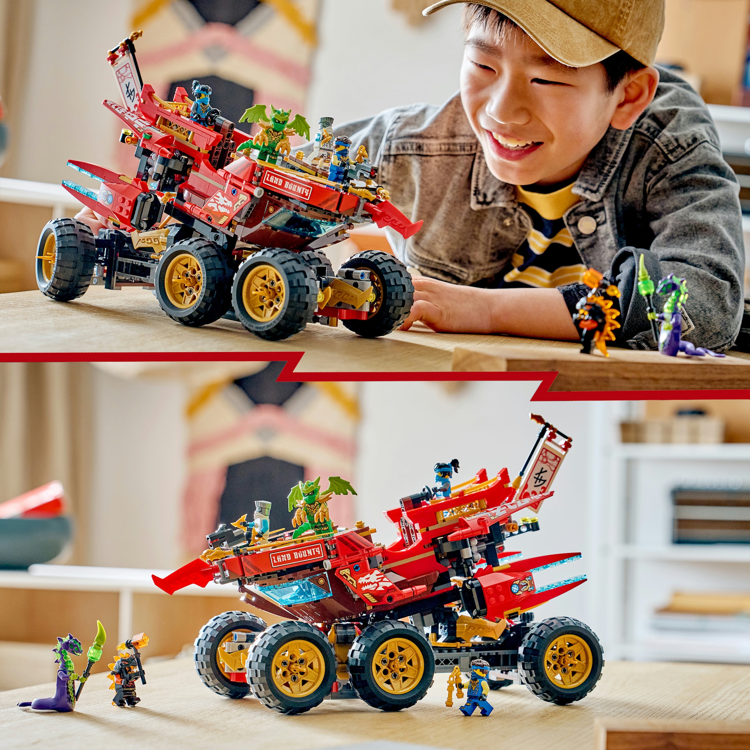 LEGO® Konstruktionsspielsteine »Wüstensegler (71869), LEGO Ninjago« Made in Europe