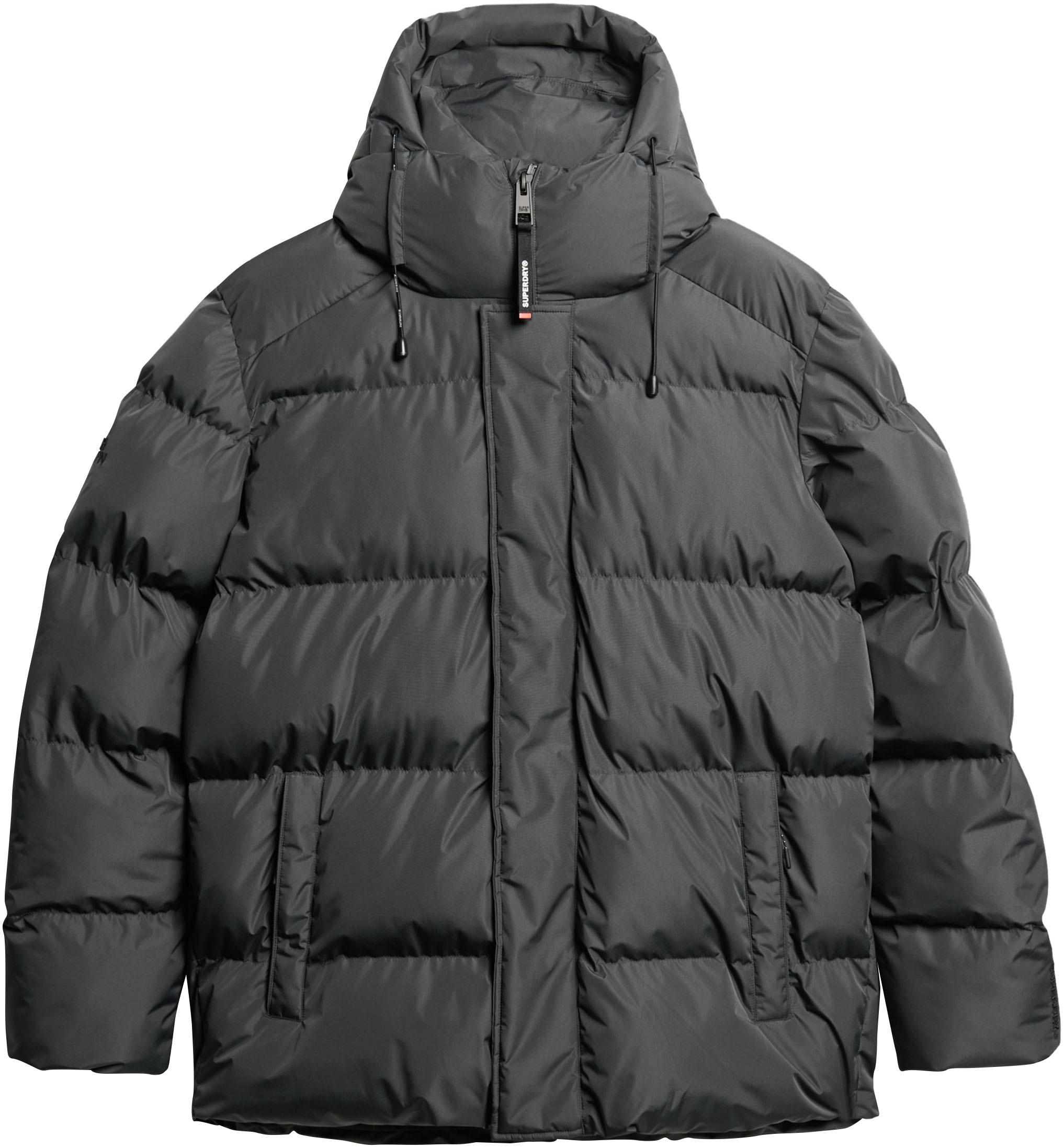 Superdry Steppjacke »HOODED 5 BAFFLE SPORTS PUFFER«, mit Kapuze