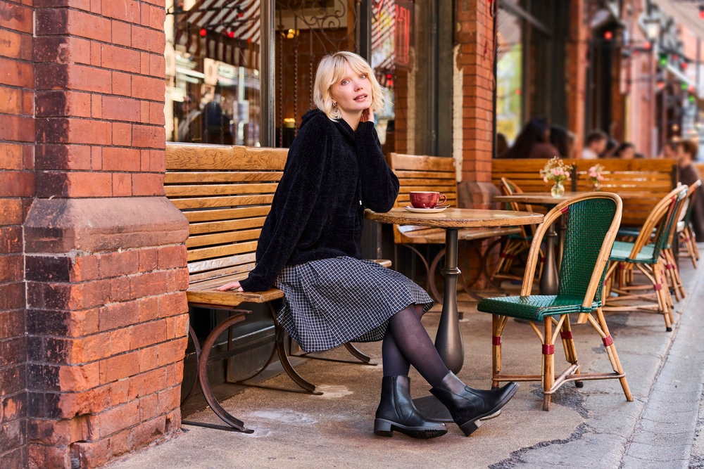 Rieker Stiefelette  Klassik-Boots mit Blockabsatz