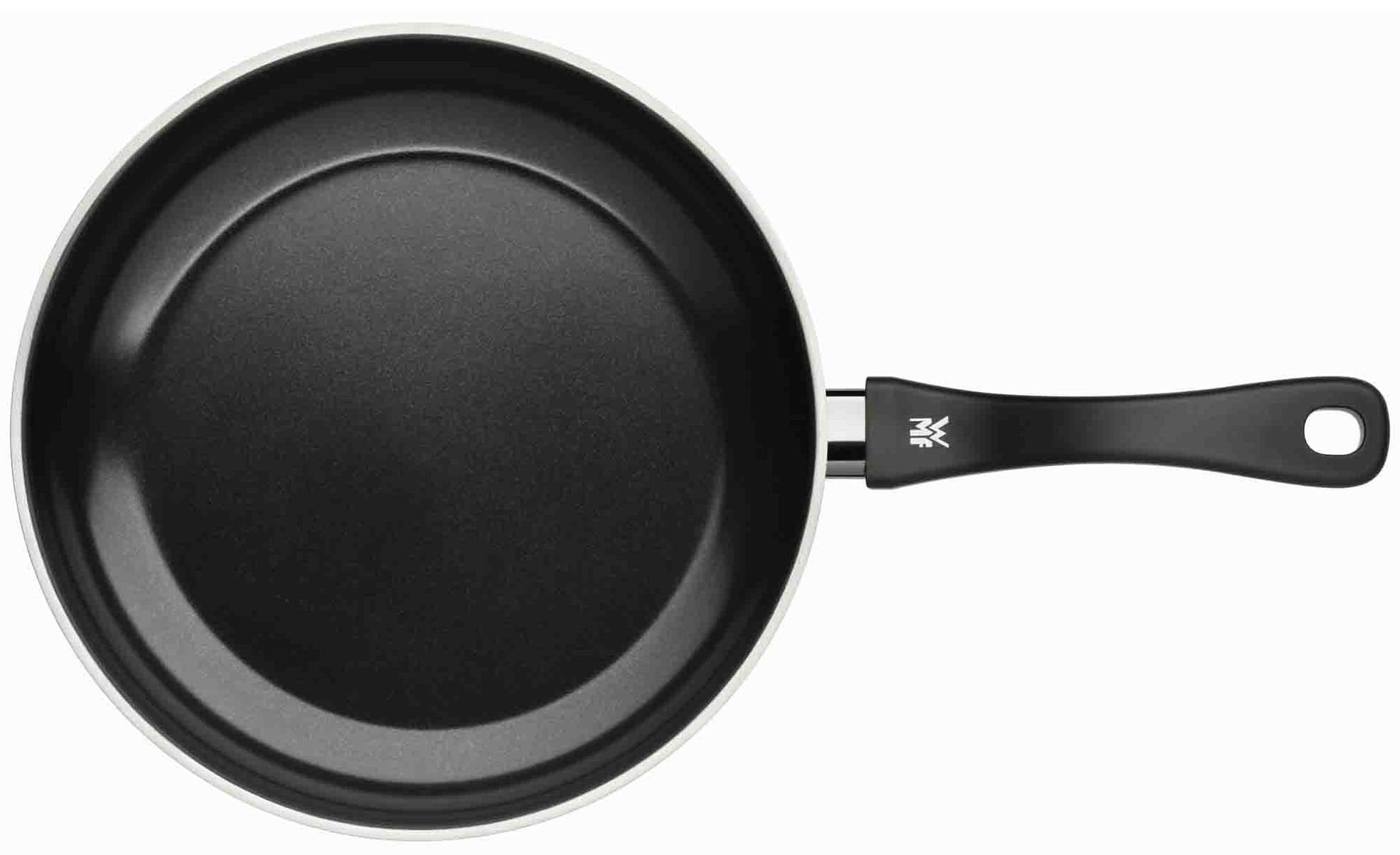 WMF Bratpfanne »Devil Edelstahlpfanne Induktion«, Cromargan® Edelstahl Rostfrei 18/10, PTFE beschichtet, für alle Herdarten geeignet, Kunststoffgriff