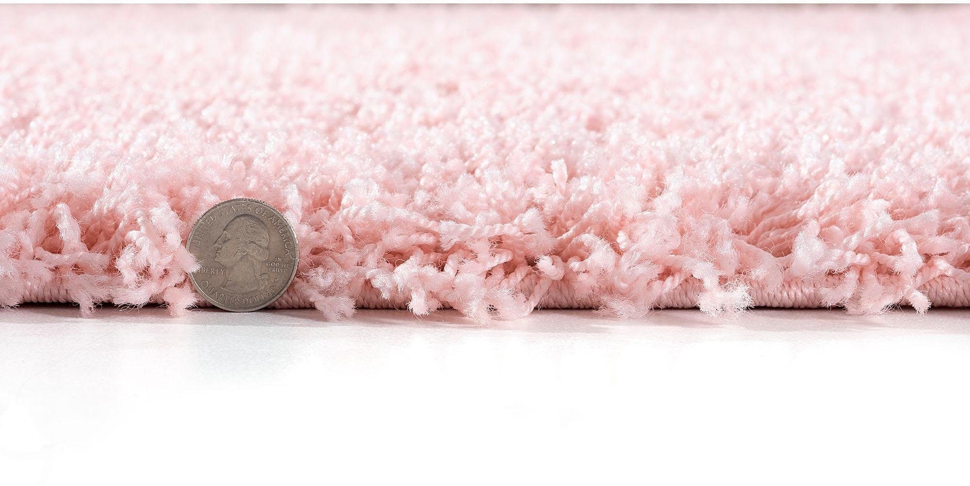 Sanat Hochflor-Läufer »LOCA«, rechteckig, 30 mm Höhe, Wohnzimmer, Langflor, Shaggy, Schlafzimmer