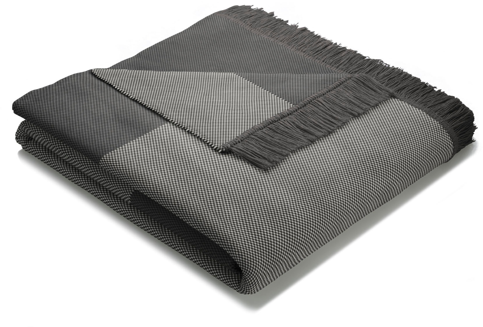 Biederlack Wohndecke »Salt & Pepper«, mit Melange-Optik