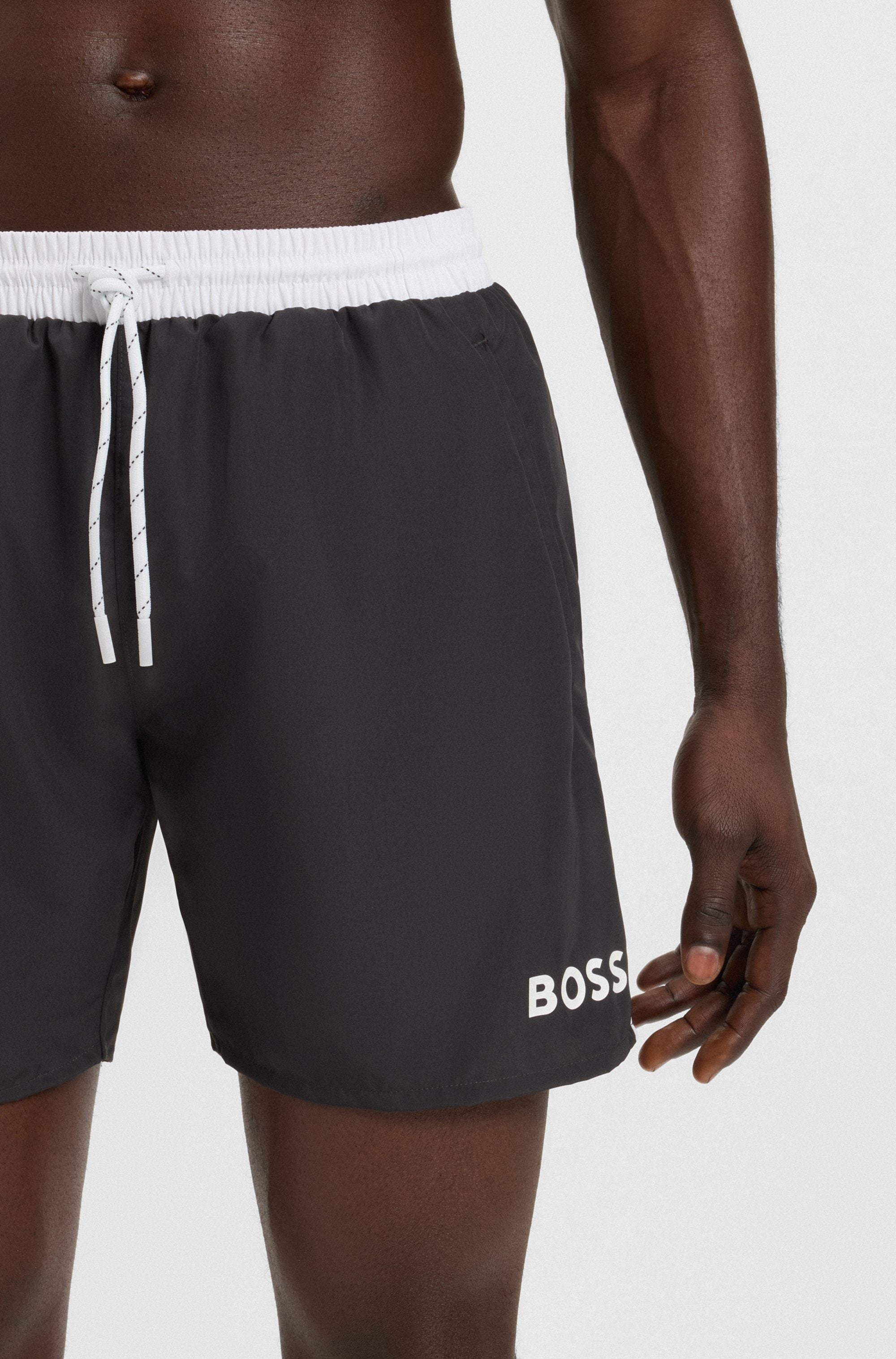 BOSS Badeshorts »Starfish«, mit Kontraststreifen