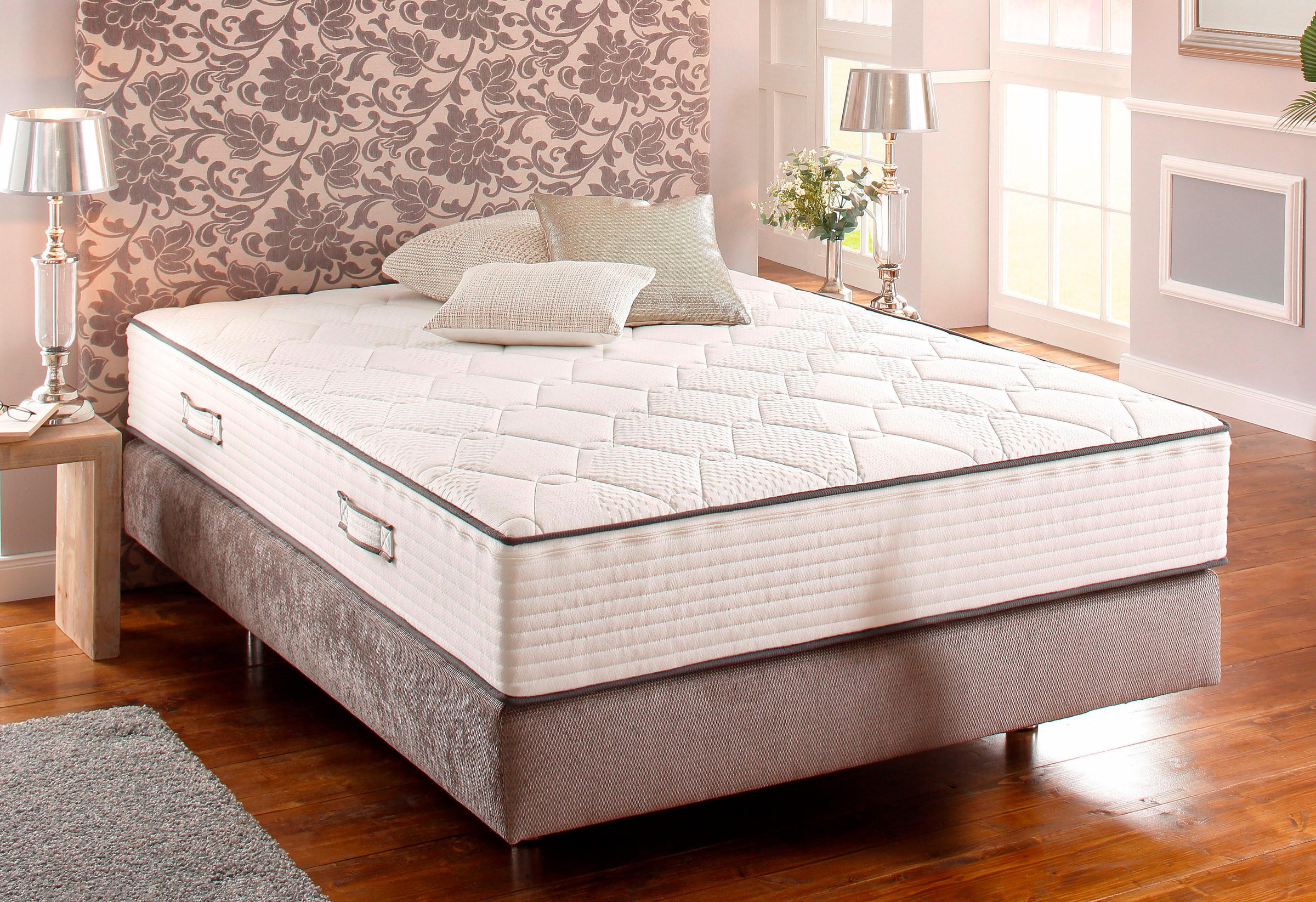 Breckle Komfortschaummatratze »Double Comfort«, (1 St.), hoch und formstabil, bezahlbarer Liegekomfort für den gehobenen Anspruch, Made in Germany