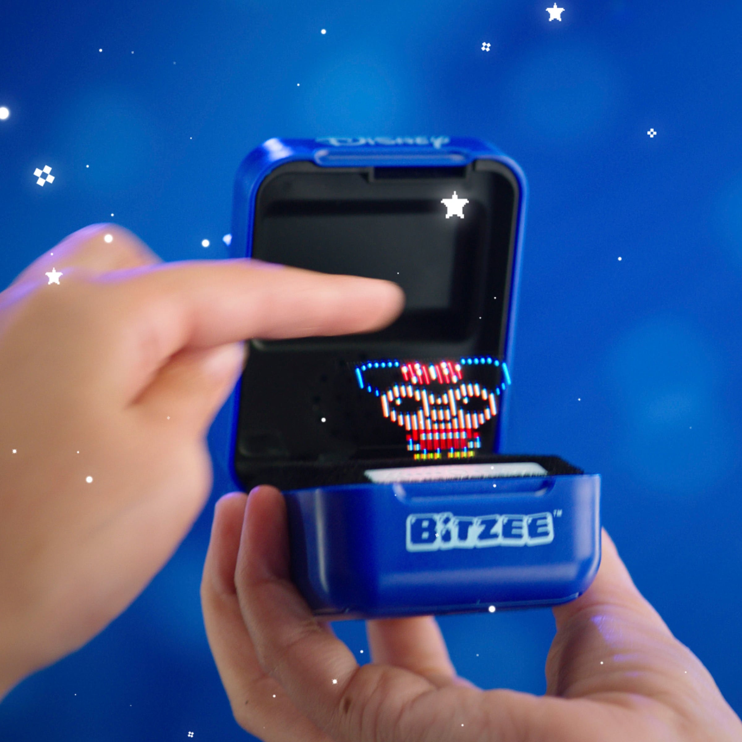 Spin Master Spielfigur »Disney Bitzee - Digitales Interaktives Haustier, blau«
