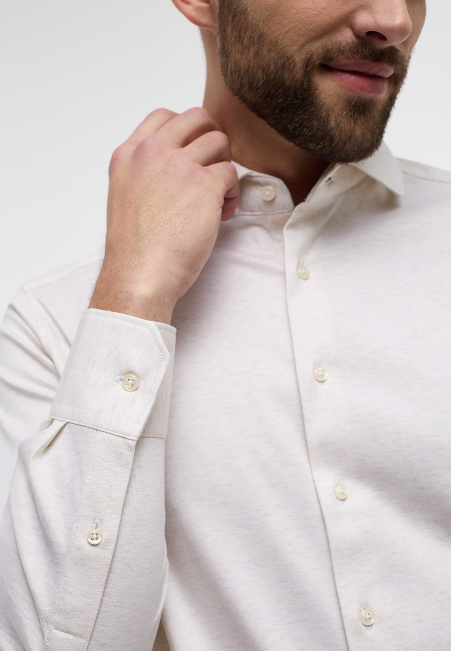 Eterna Langarmhemd »MODERN FIT«, NON IRON (bügelfrei)