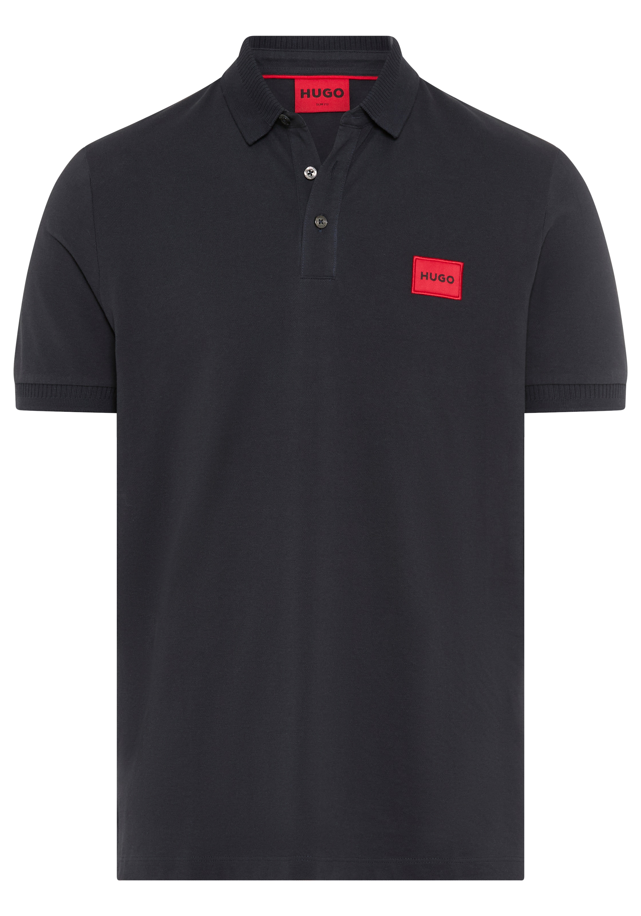 HUGO Poloshirt »Dereso« Slim Fit, Kurzarm, HUGO Weblabel