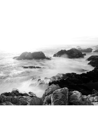 Fototapete »Strand Schwarz & Weiß«