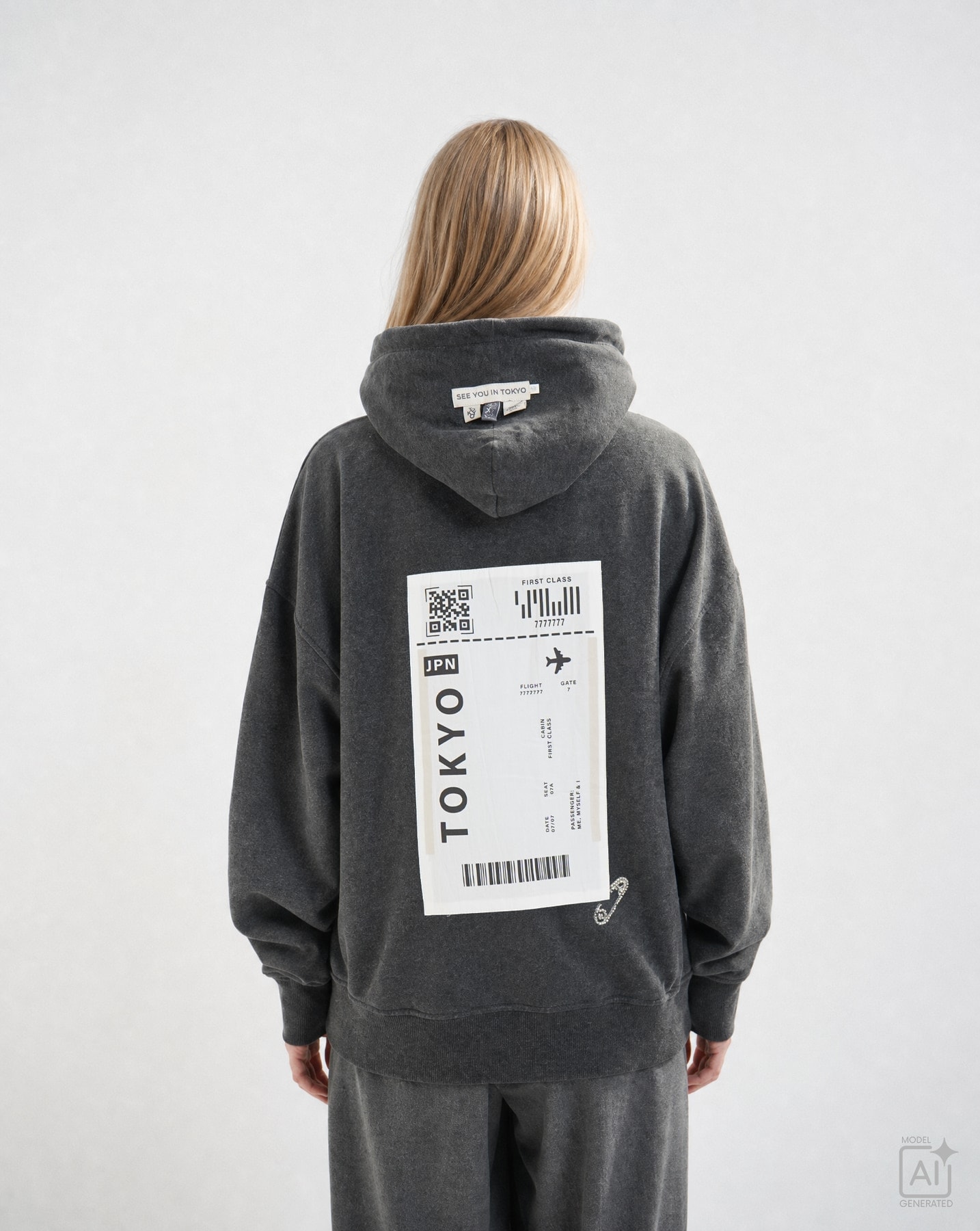 Smith & Soul Hoodie , aus Baumwoll-Mix, oversize
