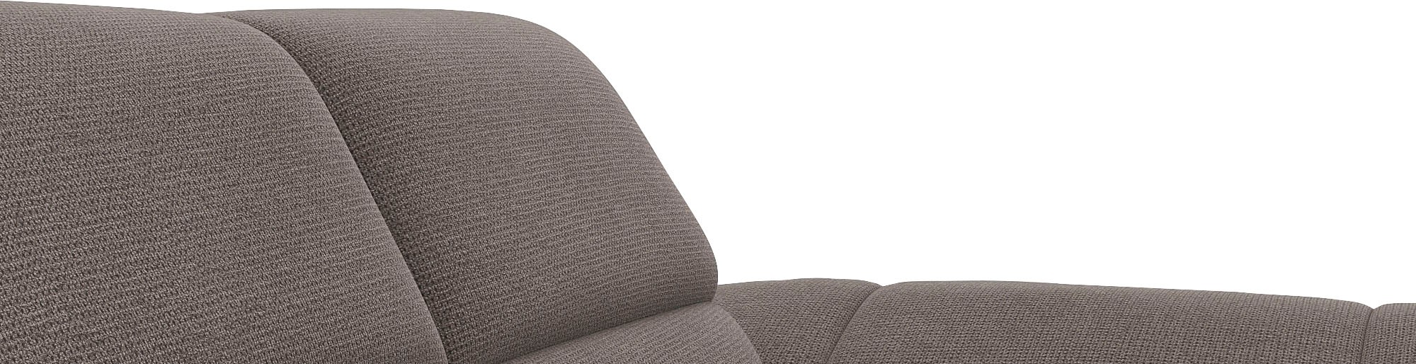 FLEXLUX Ecksofa »Viale L-Form, mit attraktiver und aktueller Rückensteppung«, Sitzaufbau mit hochwertigem Kaltschaum für mehr Sitzkomfort