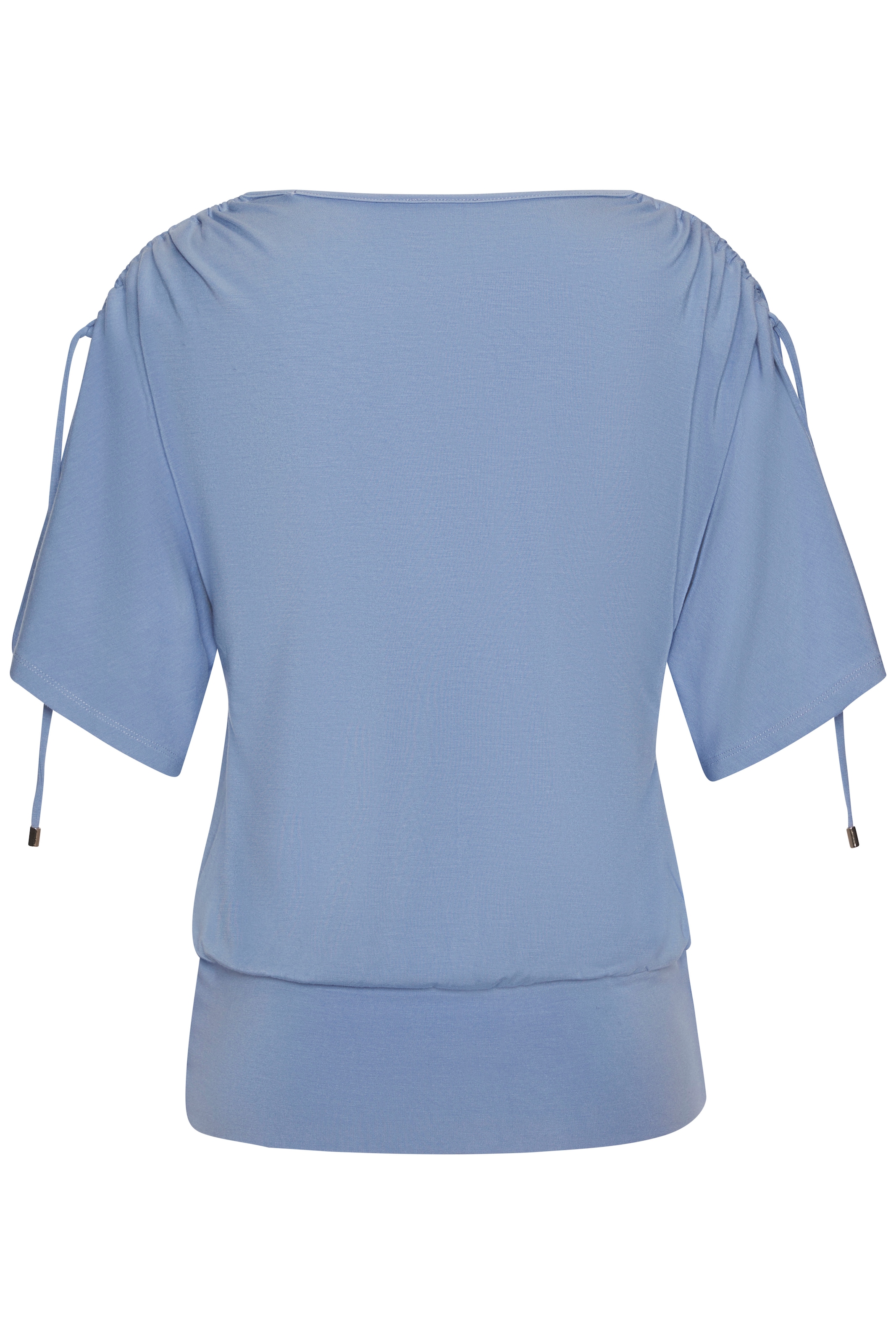 LASCANA Rundhalsshirt »mit variabler Ärmellänge«, aus weichem Viskose-Stretch