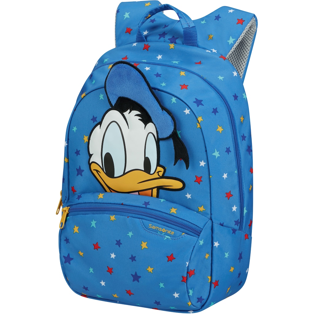 Samsonite Kinderrucksack »Disney Ultimate 2.0, S+, Donald Stars«, reflektierende Details