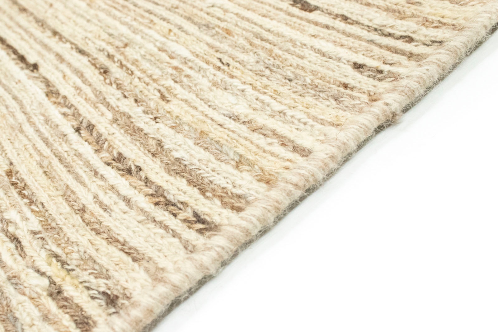 morgenland Wollteppich »Gabbeh Teppich handgeknüpft naturweiß«, rechteckig,  handgeknüpft im OTTO-Shop