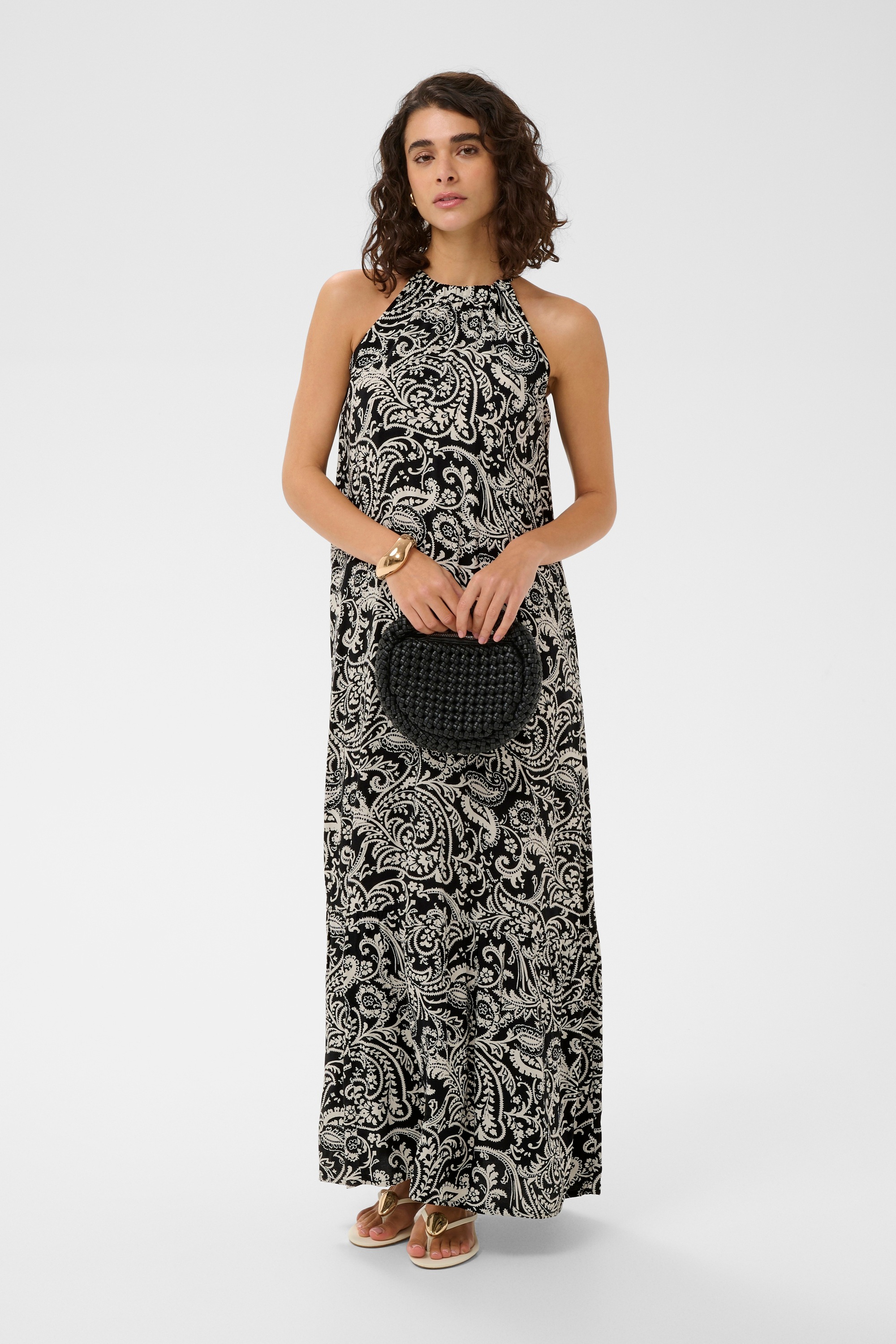 KAFFE Midikleid »Kleid KAbella«