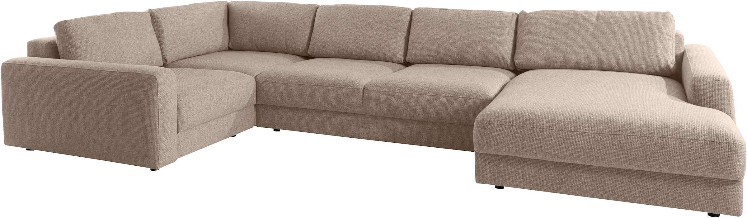 Places of Style Wohnlandschaft »Bloomfield, U-Form«, In verschiedenen Größen bestellbar