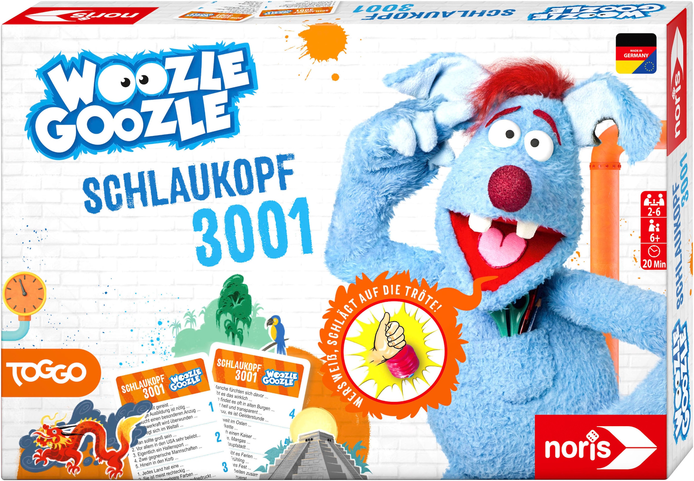 Spiel »Woozle Goozle, Schlaukopf«, Made in Germany