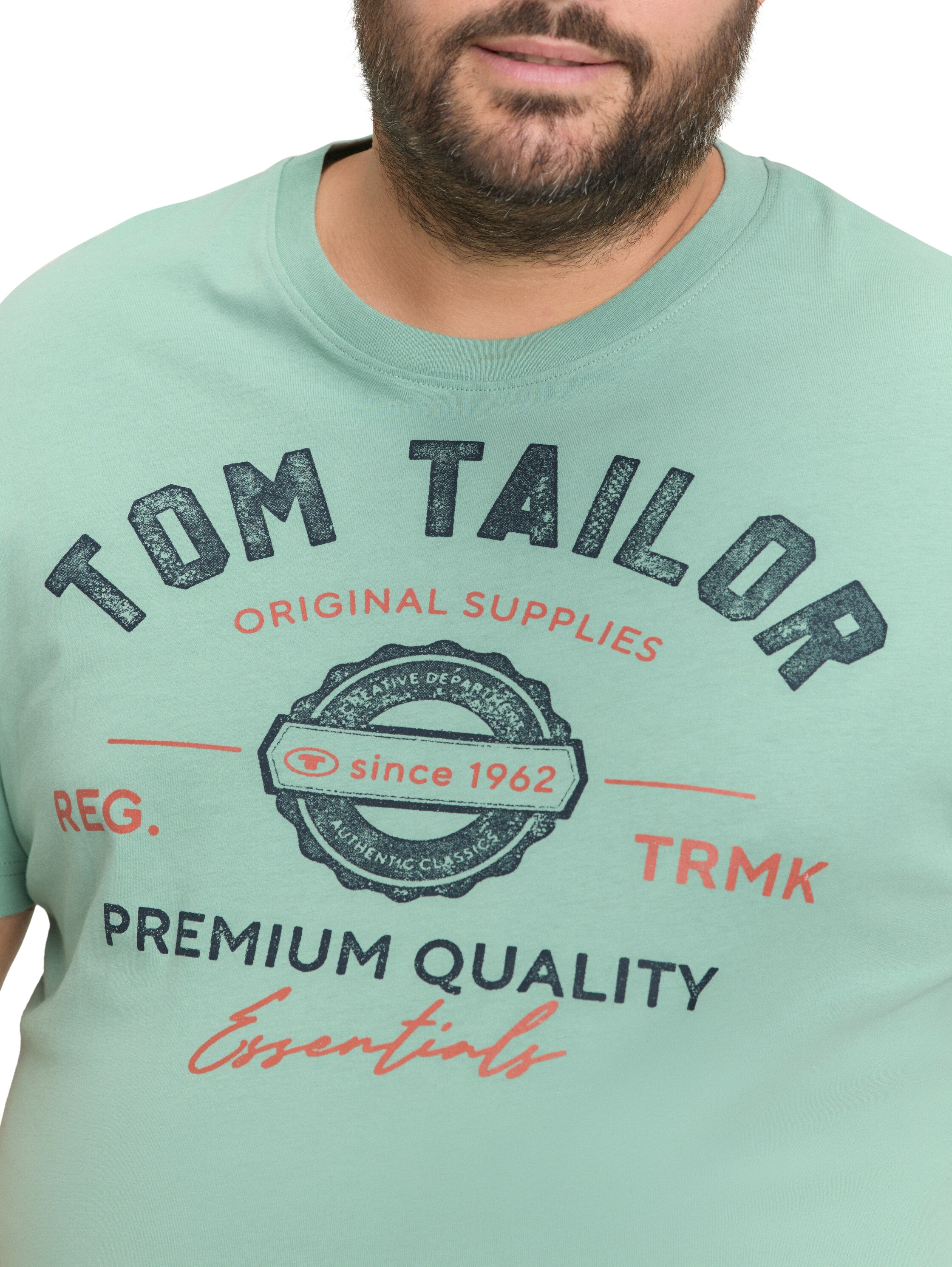 TOM TAILOR PLUS mit Logo-Print