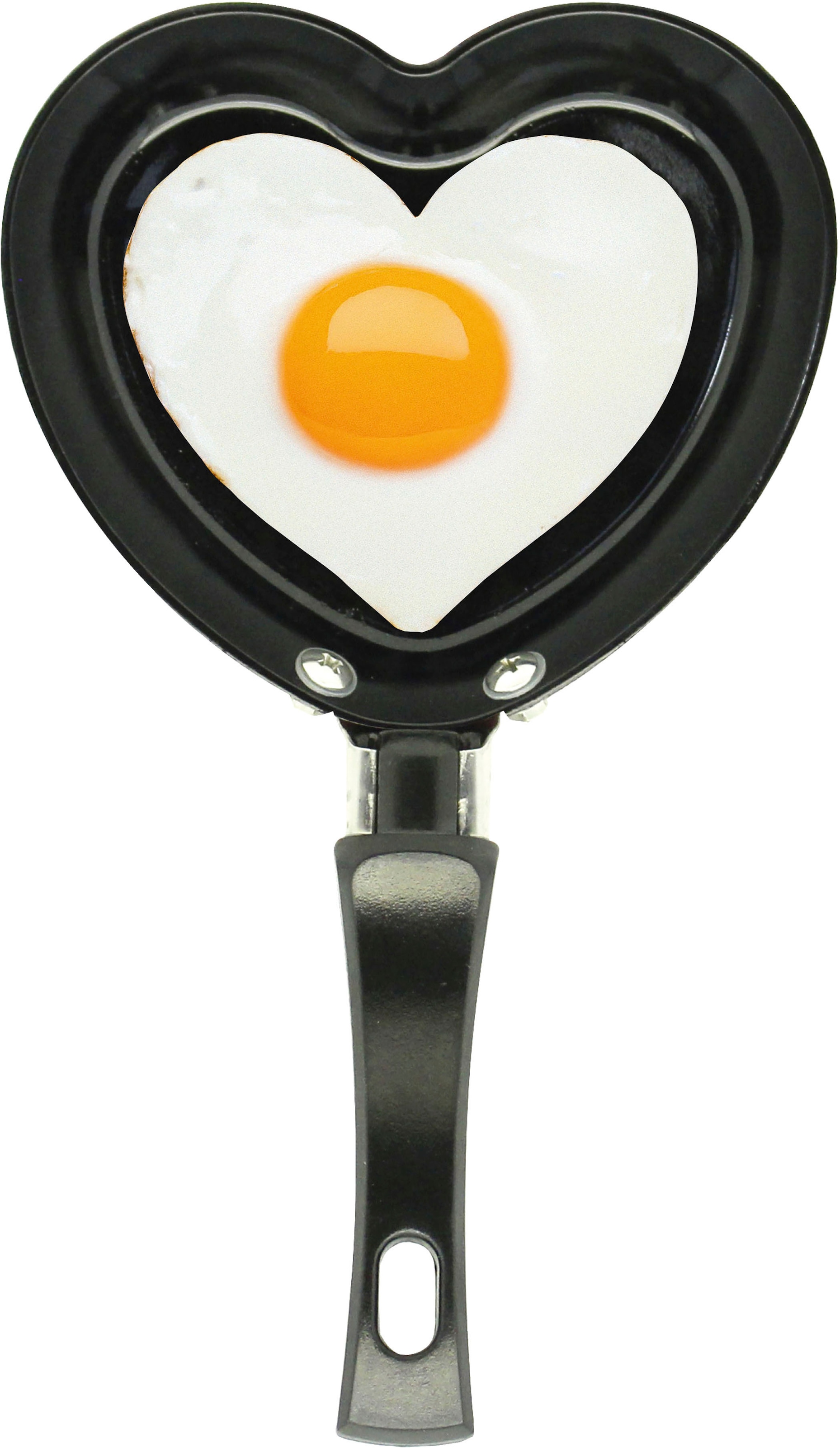 Elo Basic Crêpepfanne »Mini Herzpfanne« Aluminium 1 tlg. Schwarzer Kunststoffgriff mit Flammschutz