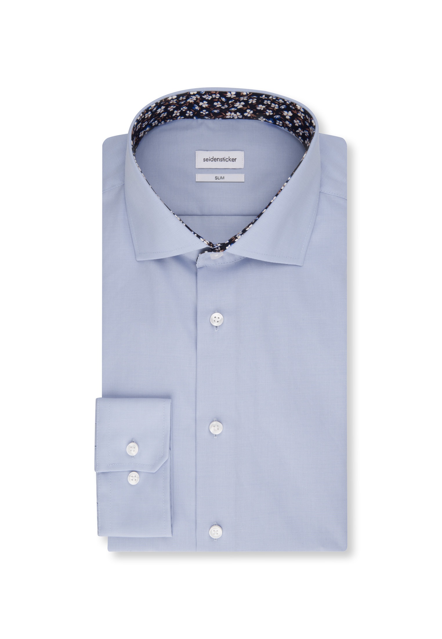 seidensticker Businesshemd »Slim« Slim 1/1 Kentkragen Uni