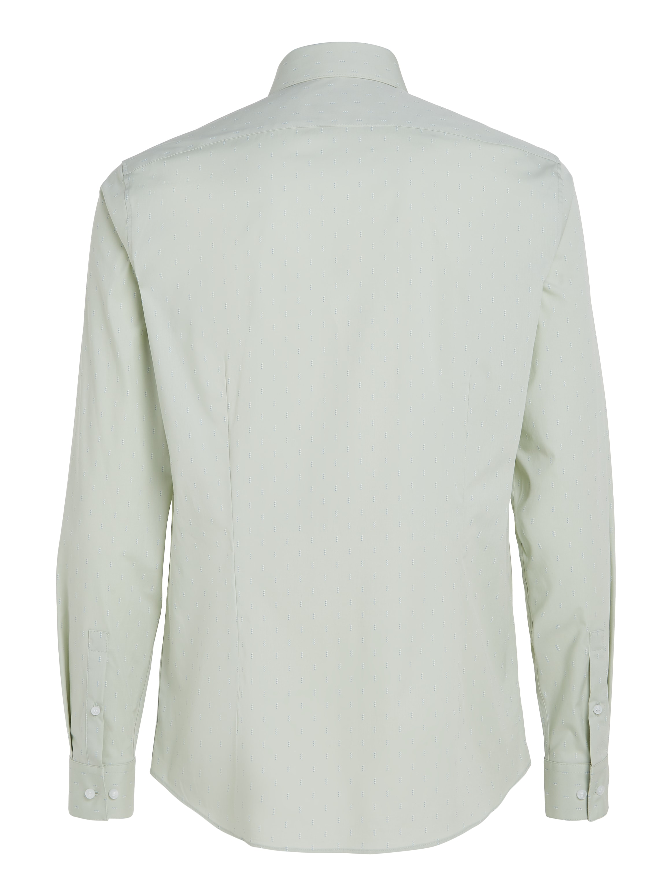 Calvin Klein Langarmhemd »POPLIN LEAF PRINT SLIM SHIRT«