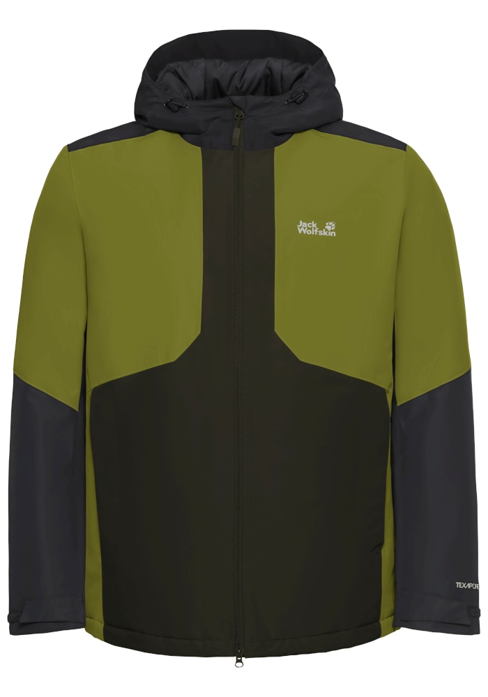 Jack Wolfskin Winterjacke »STONETRAIL 2L INS JKT M« mit Kapuze Winterjacke mit Kapuze, wasserdicht, warm