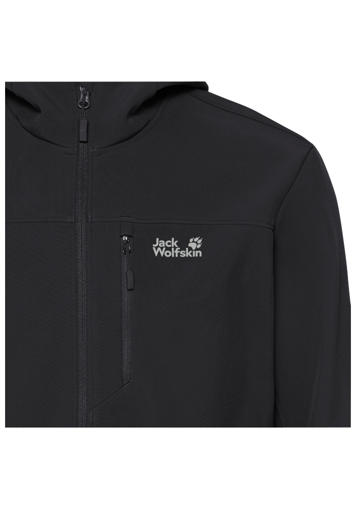 Jack Wolfskin Outdoorjacke »WILD WINDS HOODED JKT M« für Wandern und andere Aktivitäten im Freien