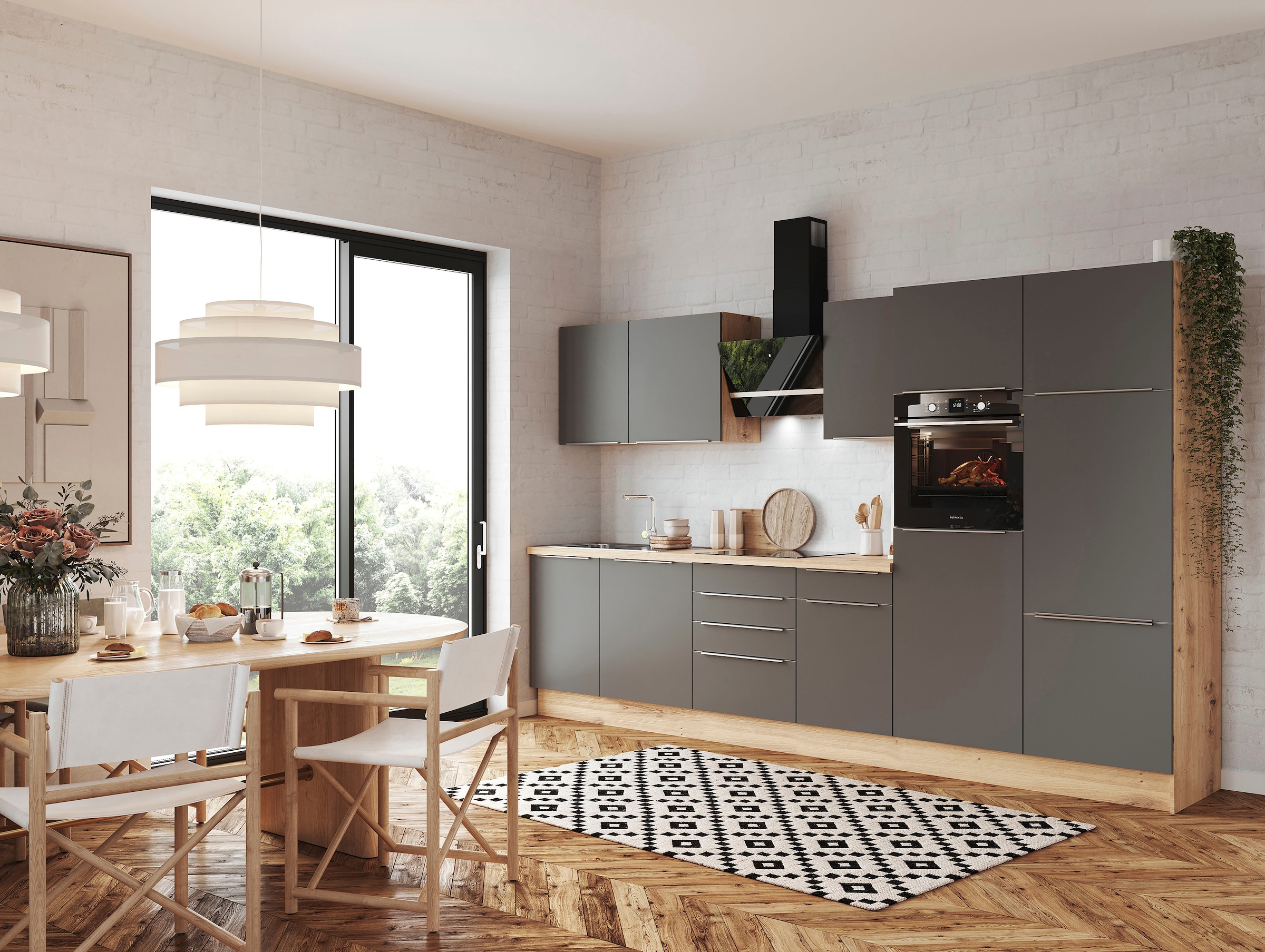 340 Küchenzeile Shop »Safado im aus OTTO Marleen«, Soft Breite der -Close Serie RESPEKTA Online cm, mit