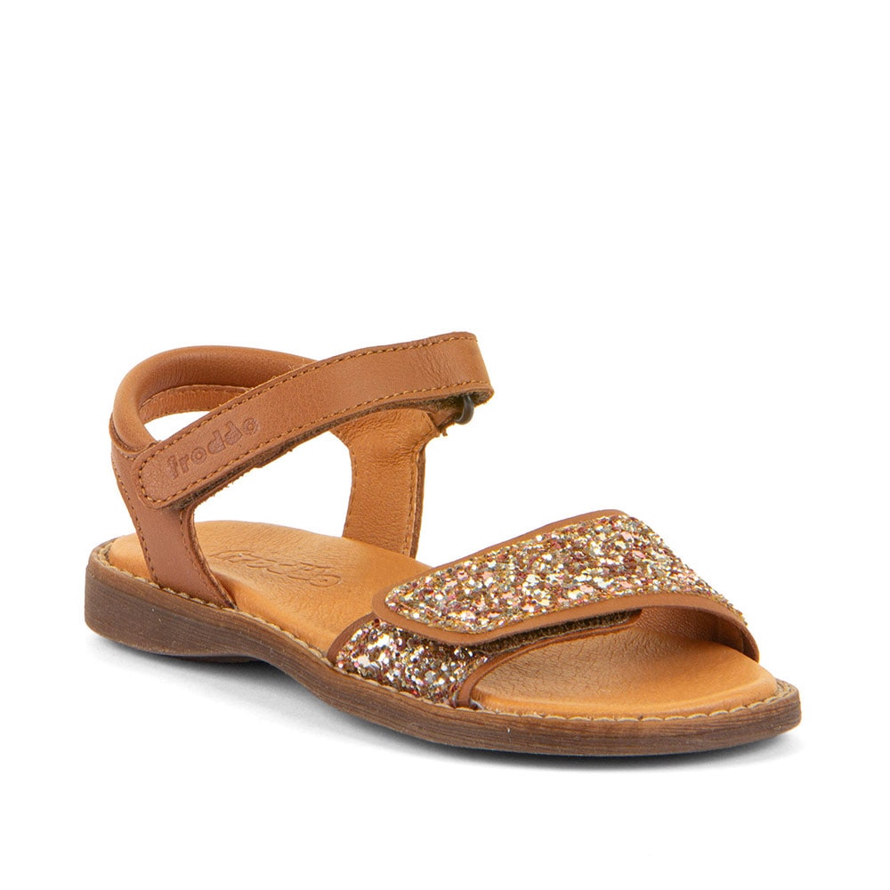 froddo® Sandale »Lore Sparkle«  Sommerschuh, Klettschuh, Sandalette, mit zwei Klettverschlüsse