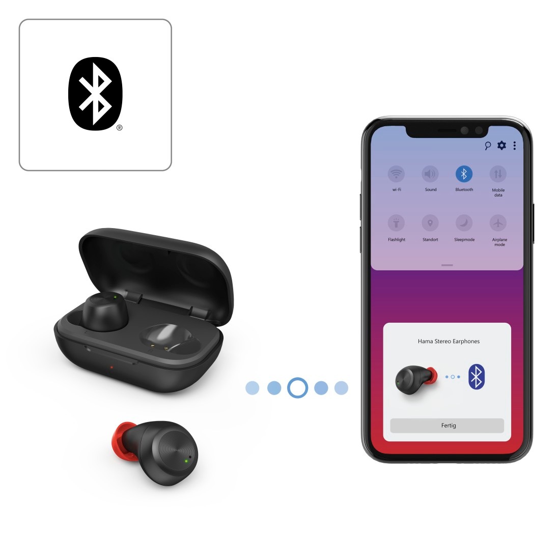 Hama Bluetooth-Kopfhörer »Bluetooth-Kopfhörer True Wireless bei jetzt bestellen Sprachsteuerung« In-Ear OTTO