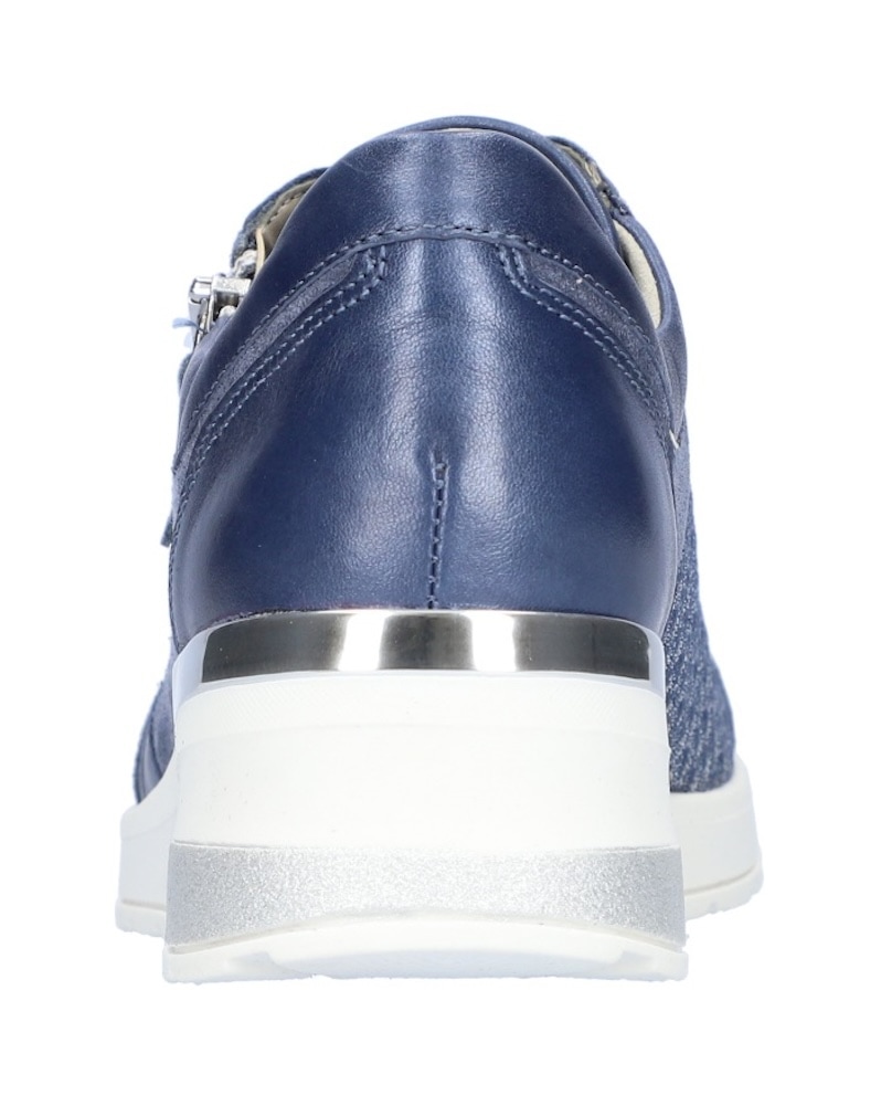 Waldläufer Keilsneaker »H-CLARA«, Schnürer, Halbschuh, Freizeitschuh mit Metallic-Einsatz