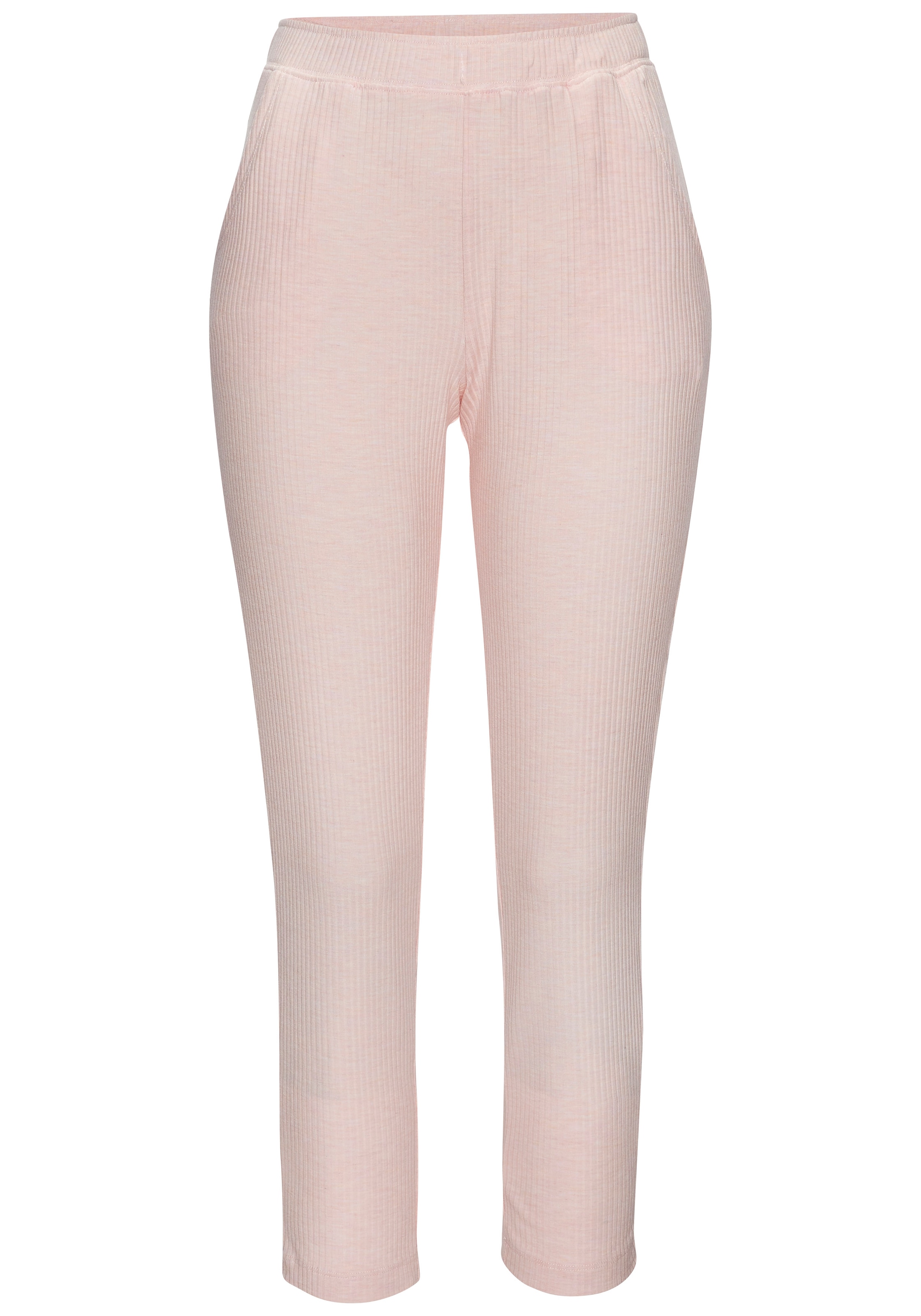 s.Oliver Pyjamahose, Aus weicher Rippqualität