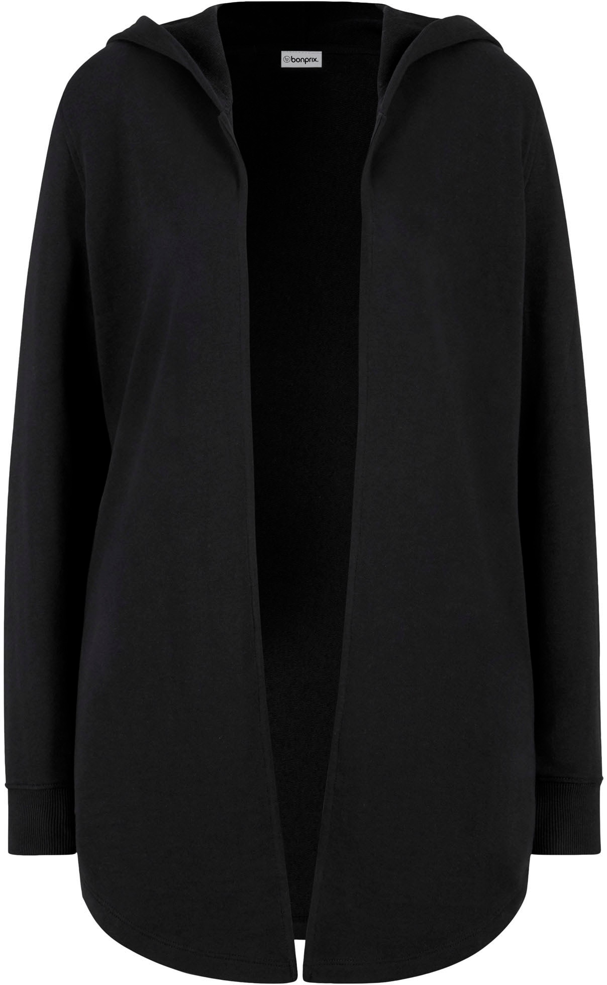 bonprix Sweatjacke mit Kapuze, für vielseitige Alltagslooks, schmale Passform
