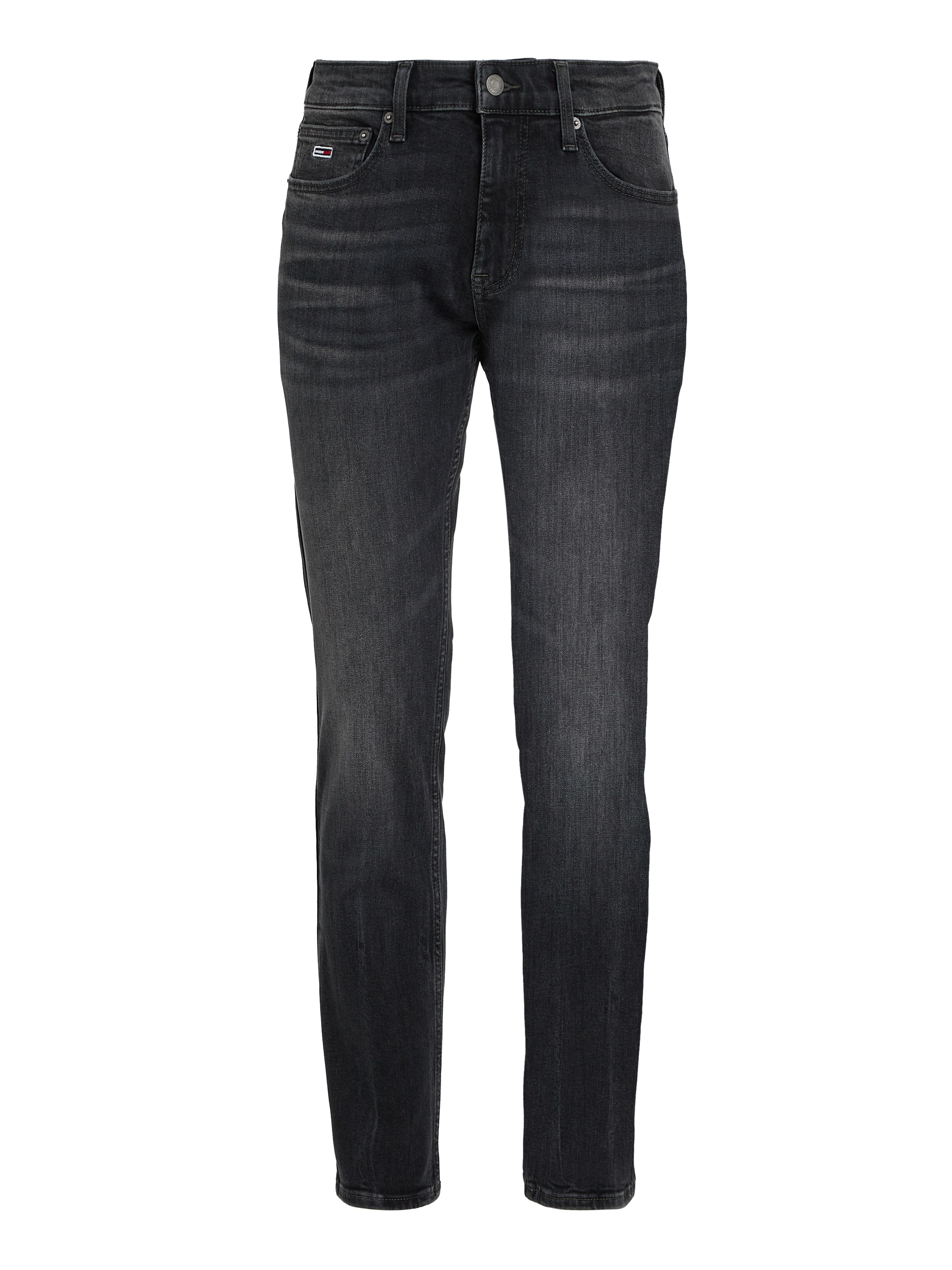 Tommy Jeans Slim-fit-Jeans »Scanton Slim«, Slim‑Fit‑Jeans mit mittlerer Leibhöhe, 5‑Pocket‑Design
